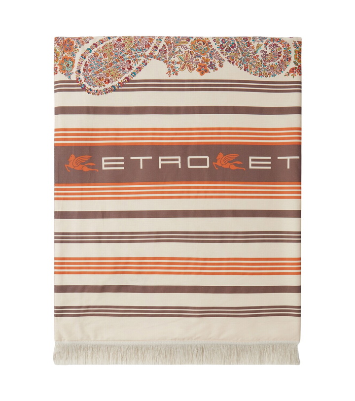 Photo: Etro Ischia paisley cotton beach towel