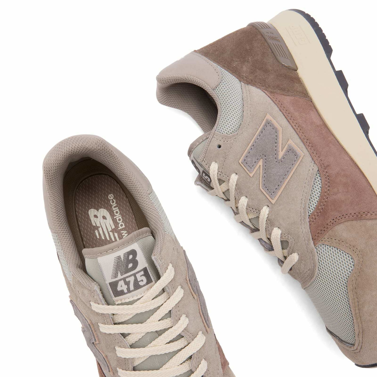 New Balance x Auralee 475 Sneaker in London Fog