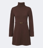 Rixo Aly wool and cashmere sweater dress