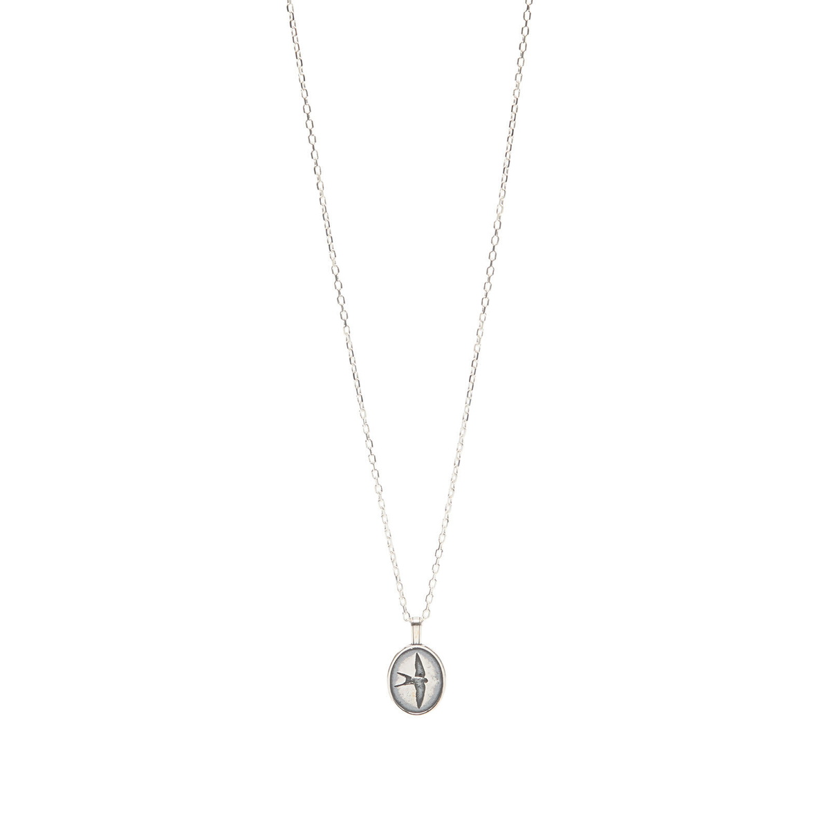 TwoJeys Men's Liberty Necklace in Sterling Silver 