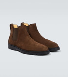 Tod's Suede Chelsea boots