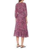 Anna Kosturova Leopard-print silk midi dress
