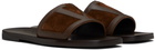 Valentino Garavani Brown Viva Superstar Sandals