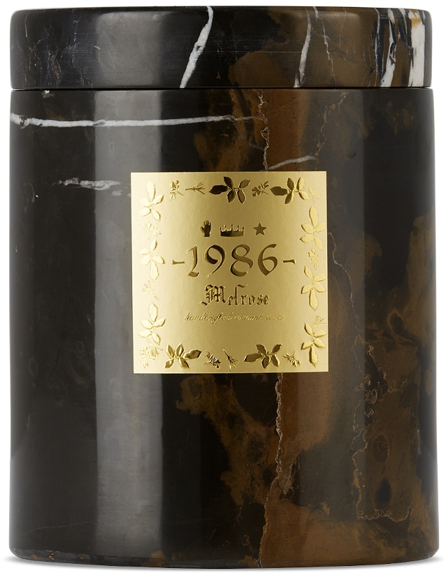 Photo: 1986 Black Marble Melrose Candle