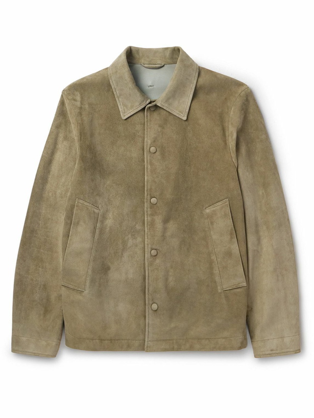 Photo: Valstar - Ted Suede Coach Jacket - Green