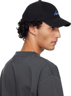 We11done Black WD Logo Cap