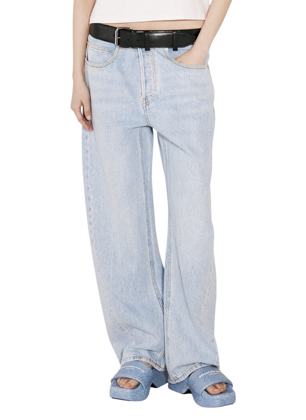 Photo: Alexander Wang Leather Belt Balloon Jeans