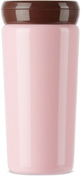HAY Pink Sowden Travel Cup Bottle, 350 mL