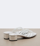 Aquazzura Sensation embellished leather sandals
