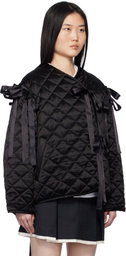 Sandy Liang Black Subi Jacket