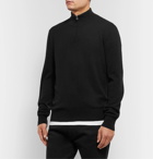 The Row - Dexter Cashmere Half-Zip Sweater - Black