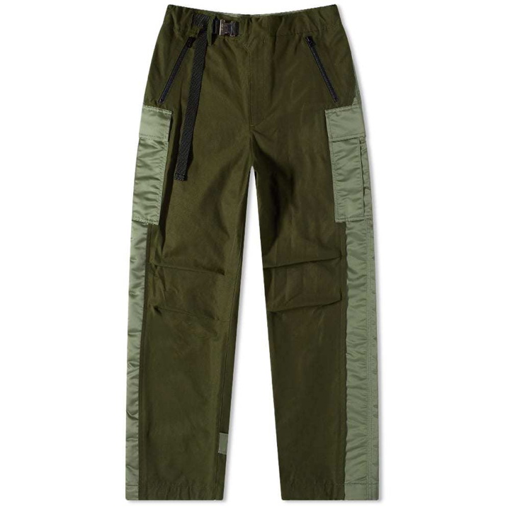 Photo: Sacai Nylon Twill Mix Pants