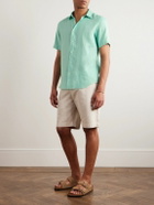 Theory - Irving Linen Shirt - Green