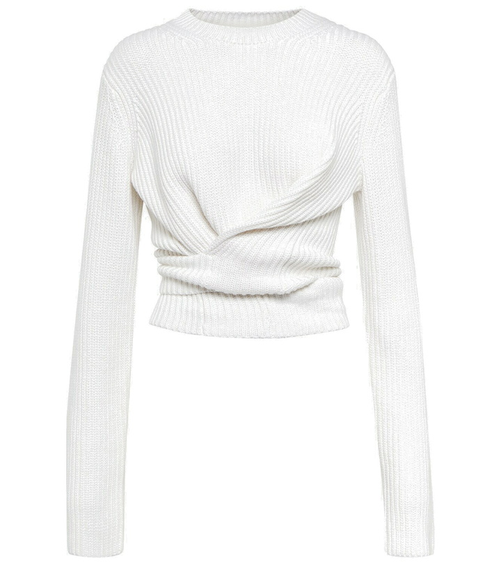 Photo: Proenza Schouler White Label cotton and cashmere sweater