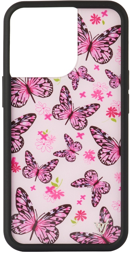 Photo: Wildflower Pink Butterfly iPhone 13 Pro Case