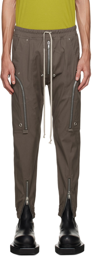 Photo: Rick Owens Gray Bauhaus Cargo Pants