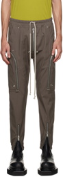 Rick Owens Gray Bauhaus Cargo Pants