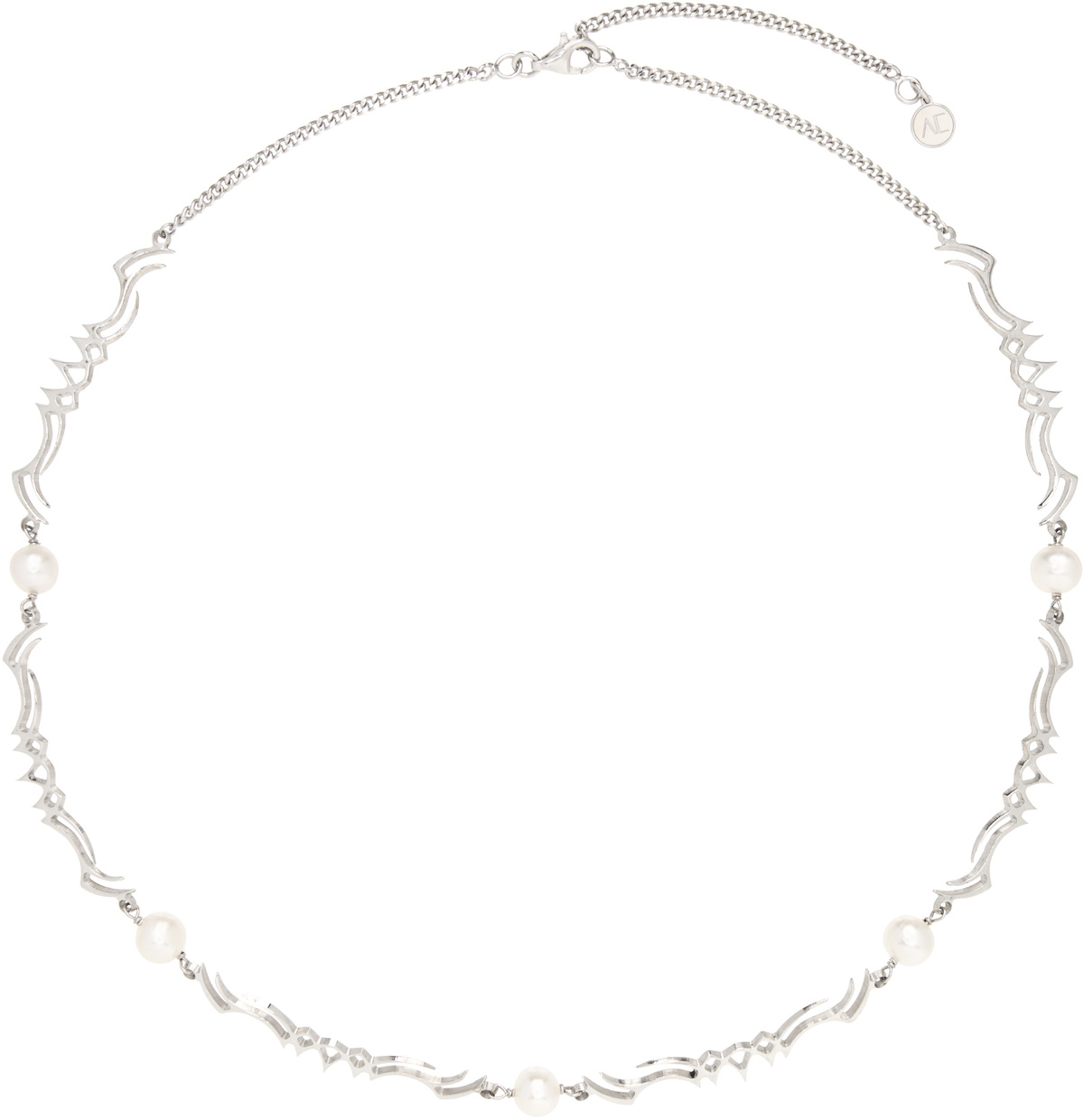 【関税込み】Alan Crocetti シルバー Clear Drip ネックレス Alan Crocetti Silver Drip Necklace Alan Crocetti