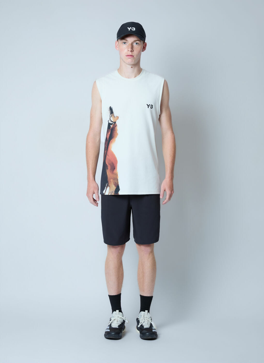 Y-3 Logo Motif Tank Top