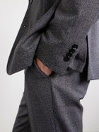 Lardini - Straight-Leg Wool Suit Trousers - Gray