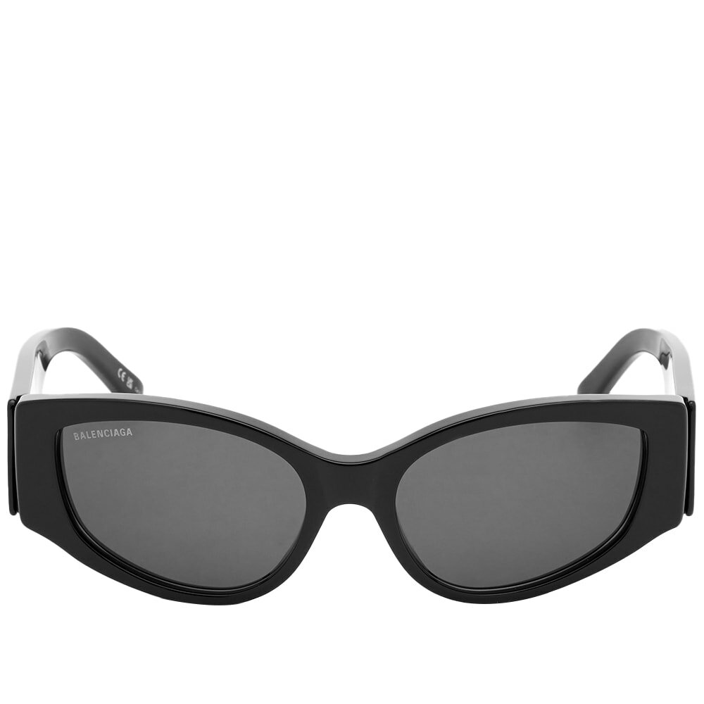 Balenciaga Women's Eyewear BB0258S Sunglasses in Black/Grey