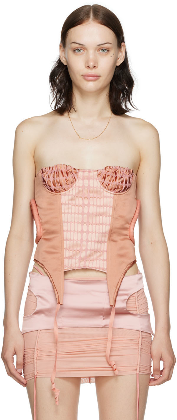 ORIENS SSENSE Exclusive Pink Eros Corset