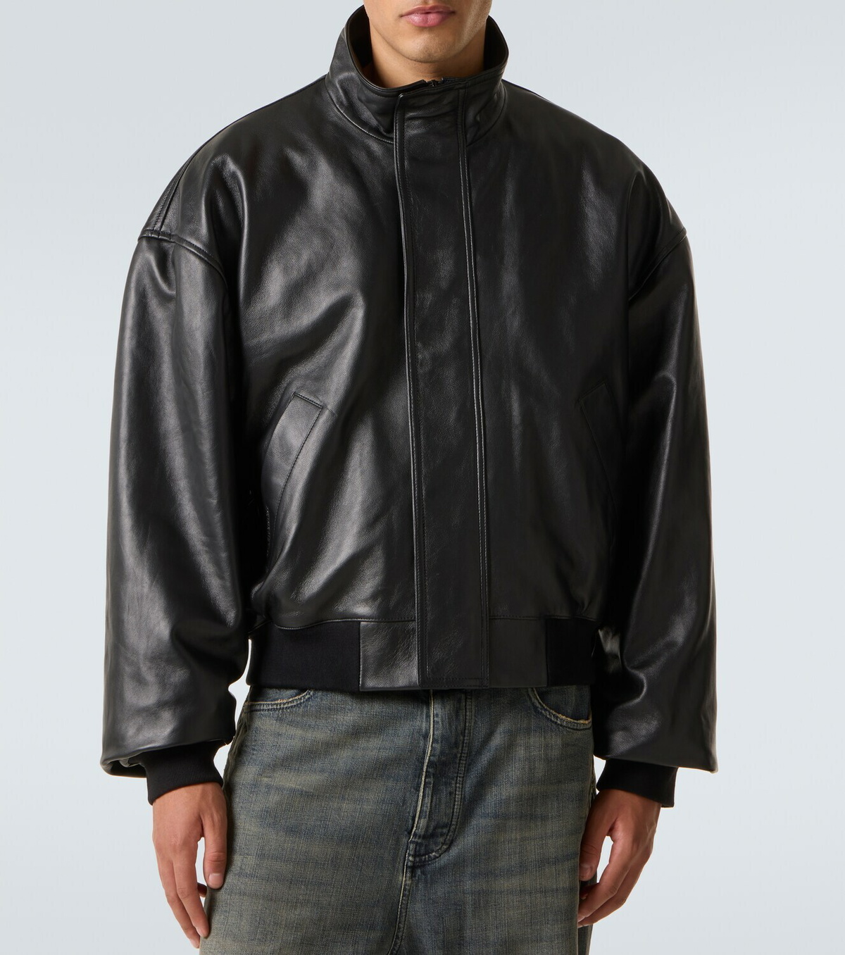 Balenciaga Leather blouson