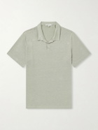 Onia - Shaun Linen-Blend Polo Shirt - Green
