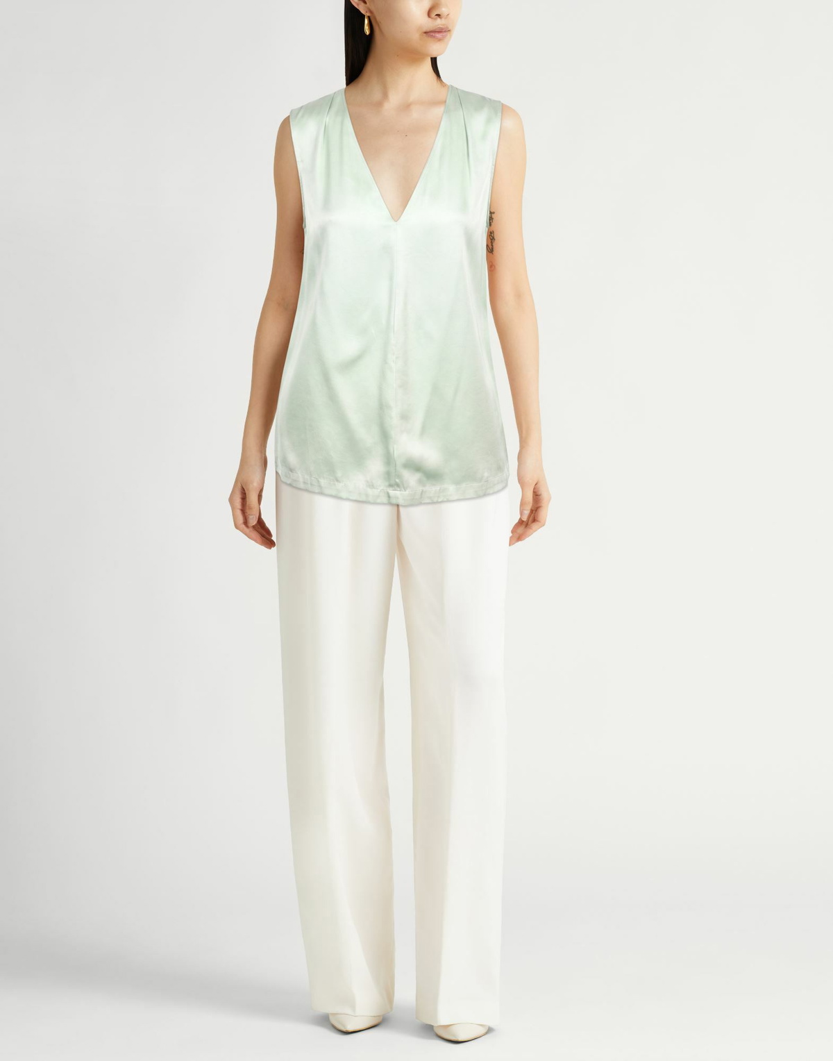 Jucca Womens Top Light in Green