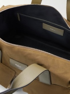 Mulberry - Leather-Trimmed Waxed-Cotton Weekend Bag