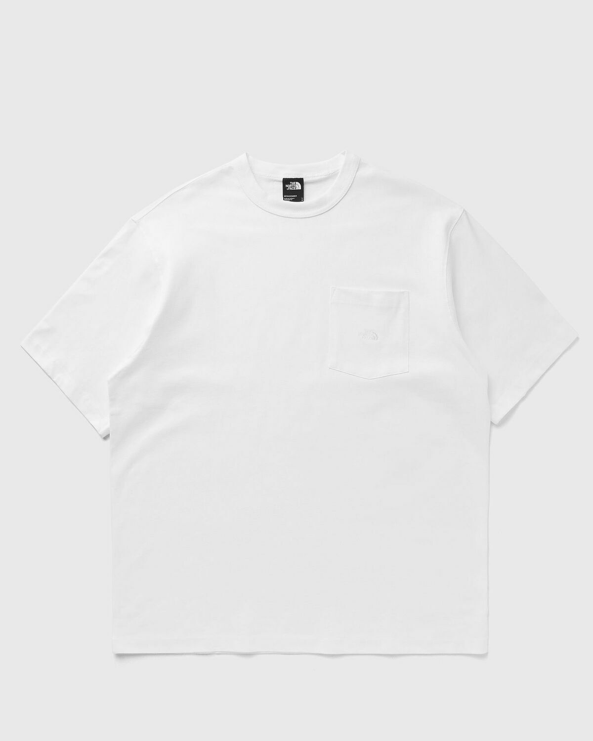 The North Face SS DOME RELAXED POCKET TEE White Mens