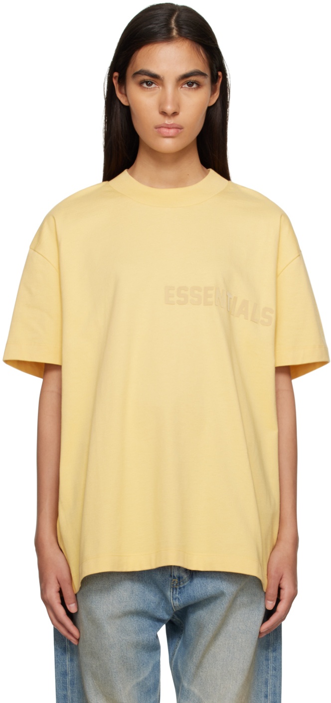 Essentials Yellow Crewneck T-Shirt Essentials