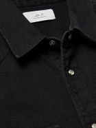 Mr P. - Western Denim Shirt - Black
