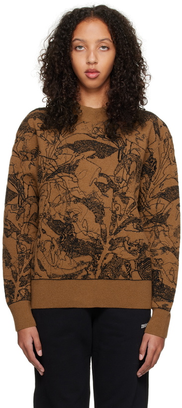 Photo: ZEGNA Brown & Black Oasi Sweater