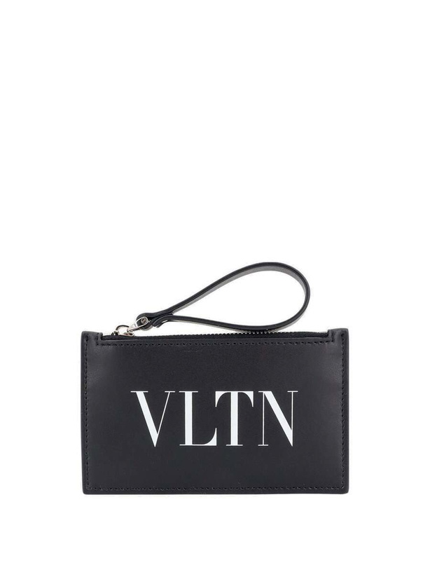Photo: Valentino Garavani Card Holder Black Mens Cardcase