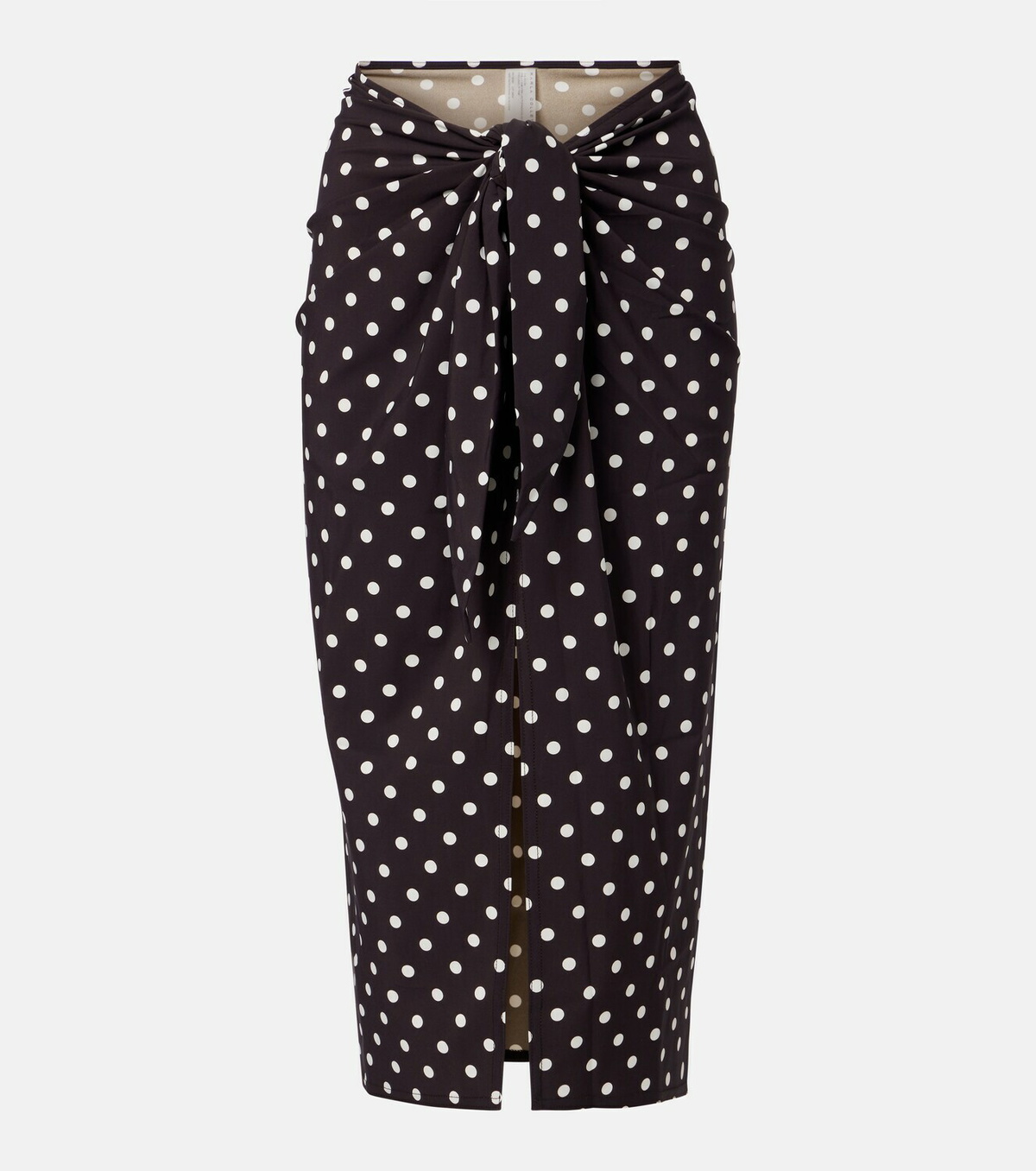 Karla Colletto Polka-dot beach cover-up
