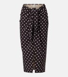Karla Colletto Polka-dot beach cover-up