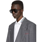 Gucci Black Classic Pilot Sunglasses