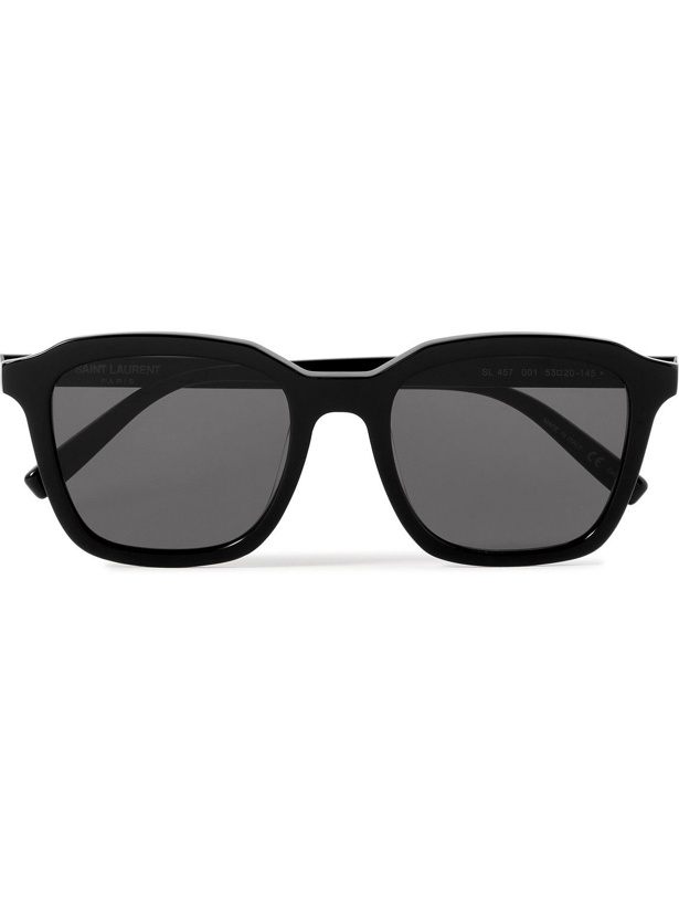 Photo: SAINT LAURENT - Square-Frame Acetate Sunglasses