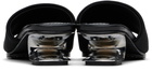 Nicole Saldaña Black Sarah Heeled Sandals