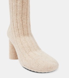 Bottega Veneta Atomic knitted knee-high sock boots