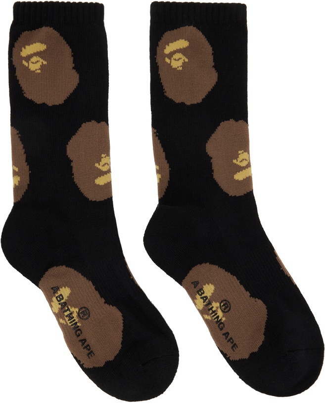 Photo: BAPE Black Ape Head Socks