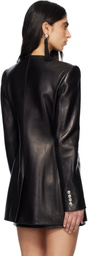 KHAITE Black Naran Leather Jacket