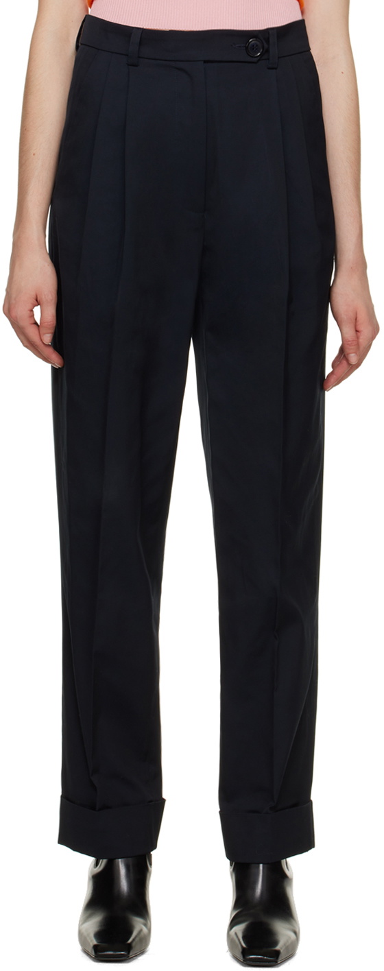 Molly Goddard Navy Dolly Trousers