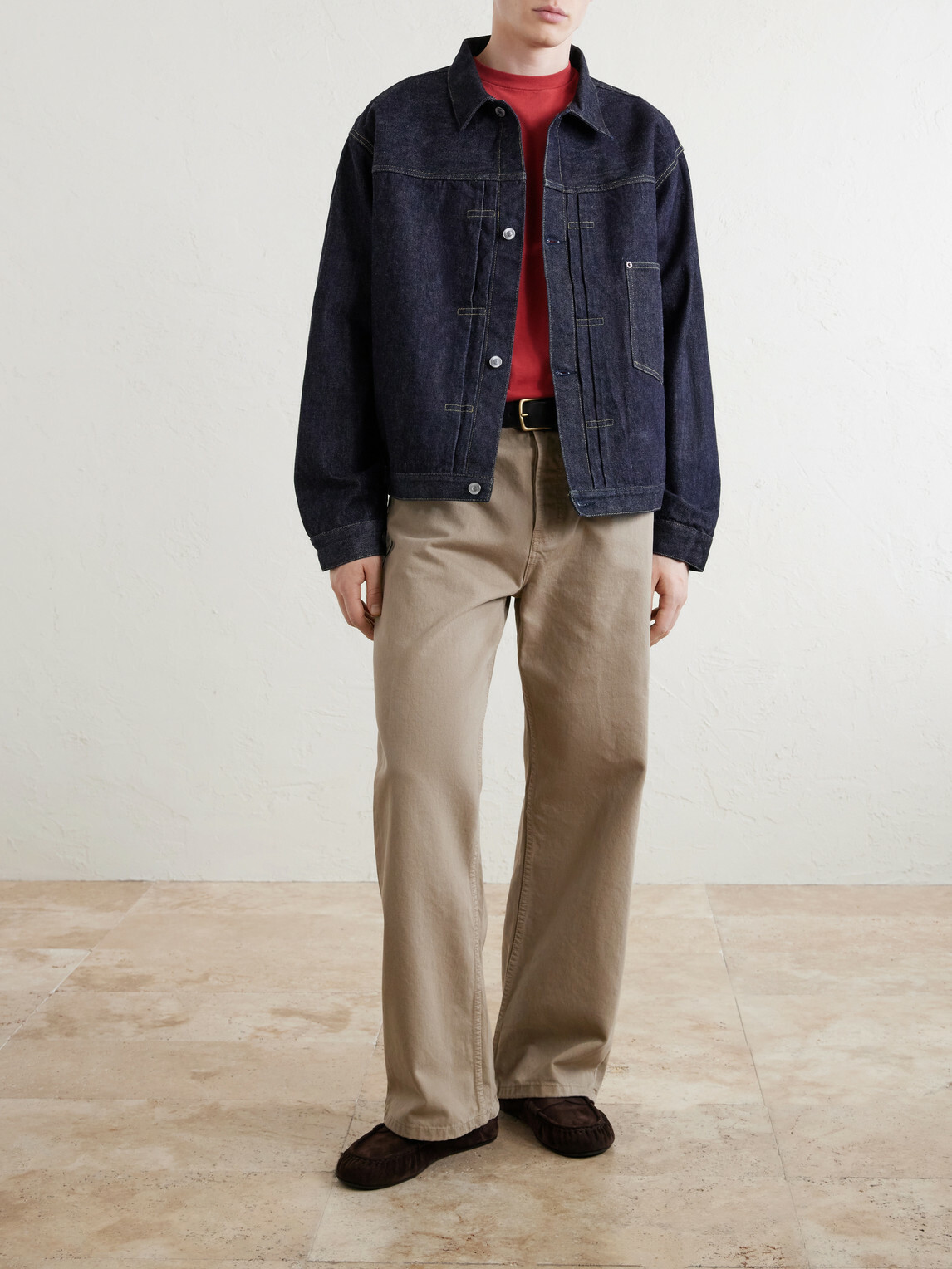A.PRESSE - Denim Jacket - Blue