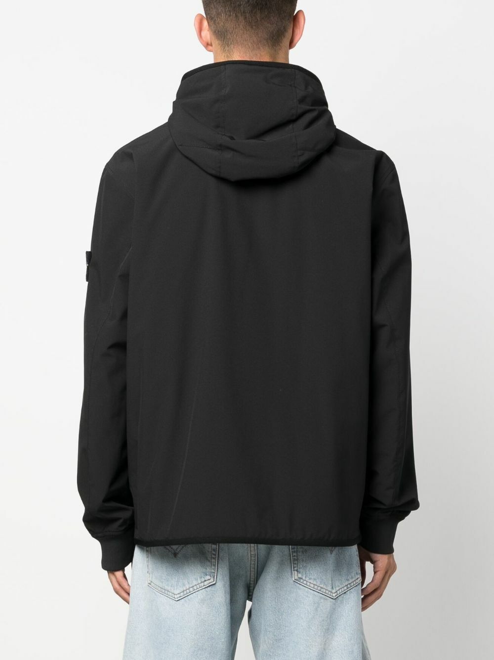 STONE ISLAND - Waterproof Jacket With Logo