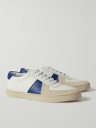 Paul Smith - Harkin Suede-Trimmed Leather Sneakers - White