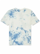 Sunspel - Riviera Tie-Dyed Cotton-Jersey T-Shirt - Blue