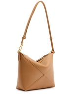 Loewe Puzzle Fold Leather Shoulder bag - Tan - One Size