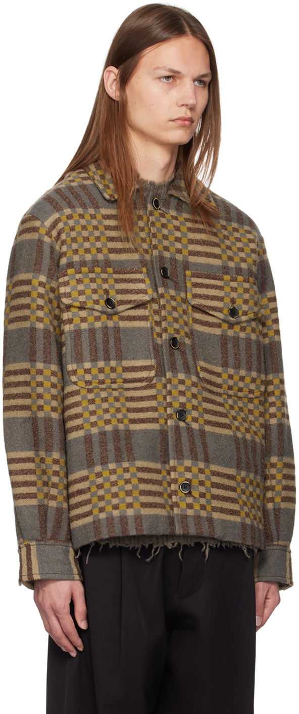 UMA WANG Multicolor Greenwich Juan Jacket